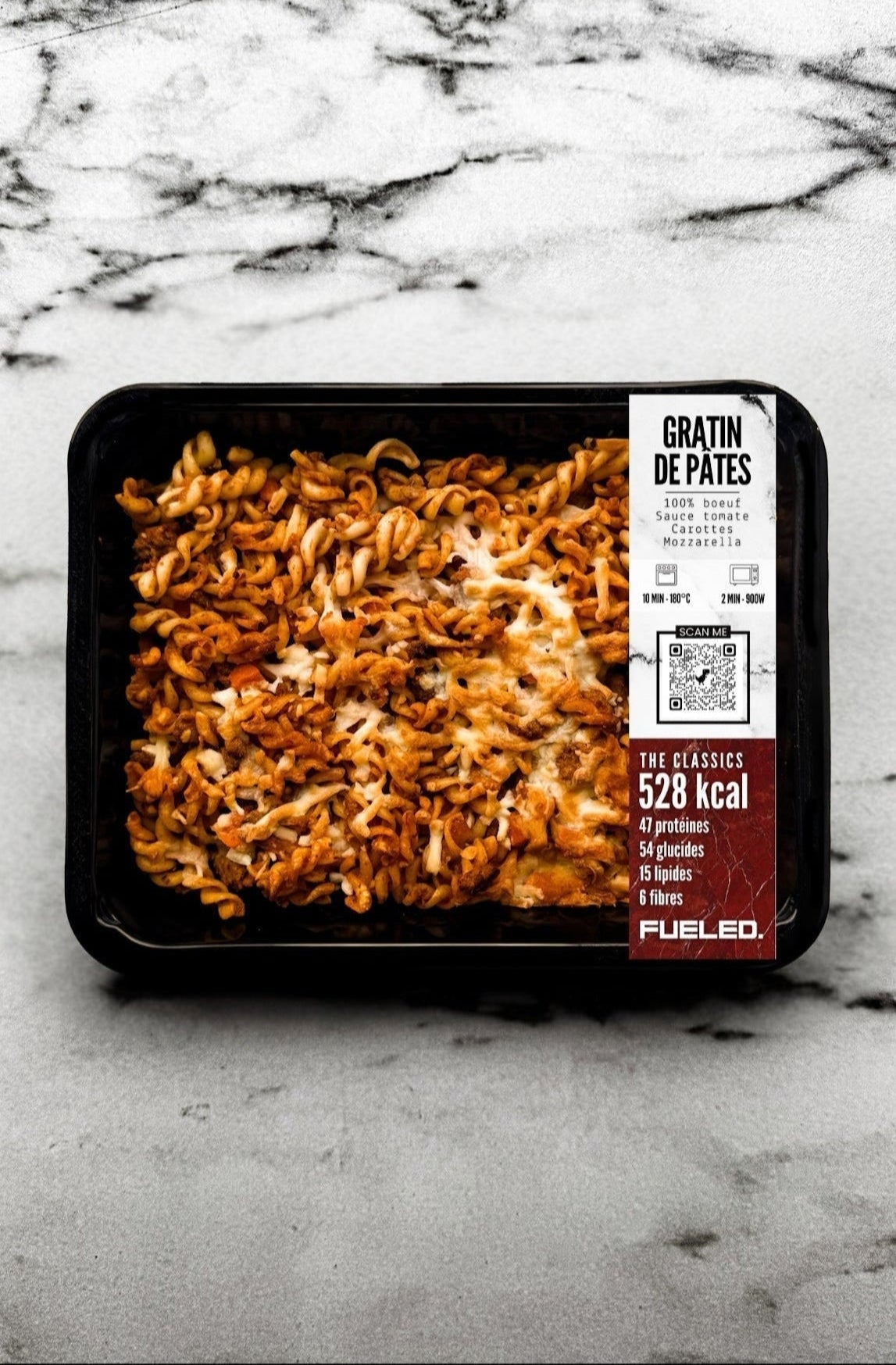 THE CLASSICS - Gratin de pâtes au haché de boeuf