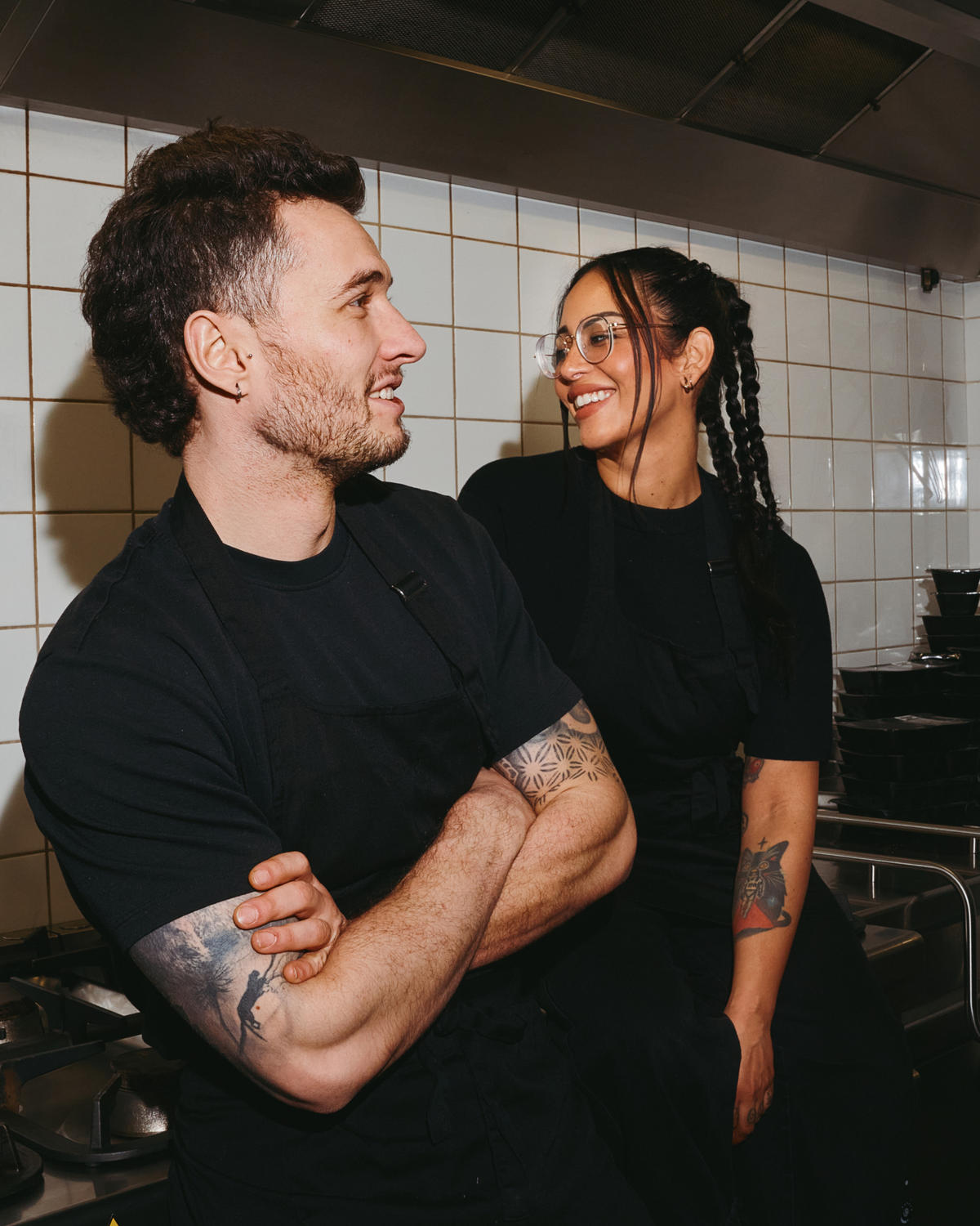 Les deux cuisiniers FUELED, complices en cuisine